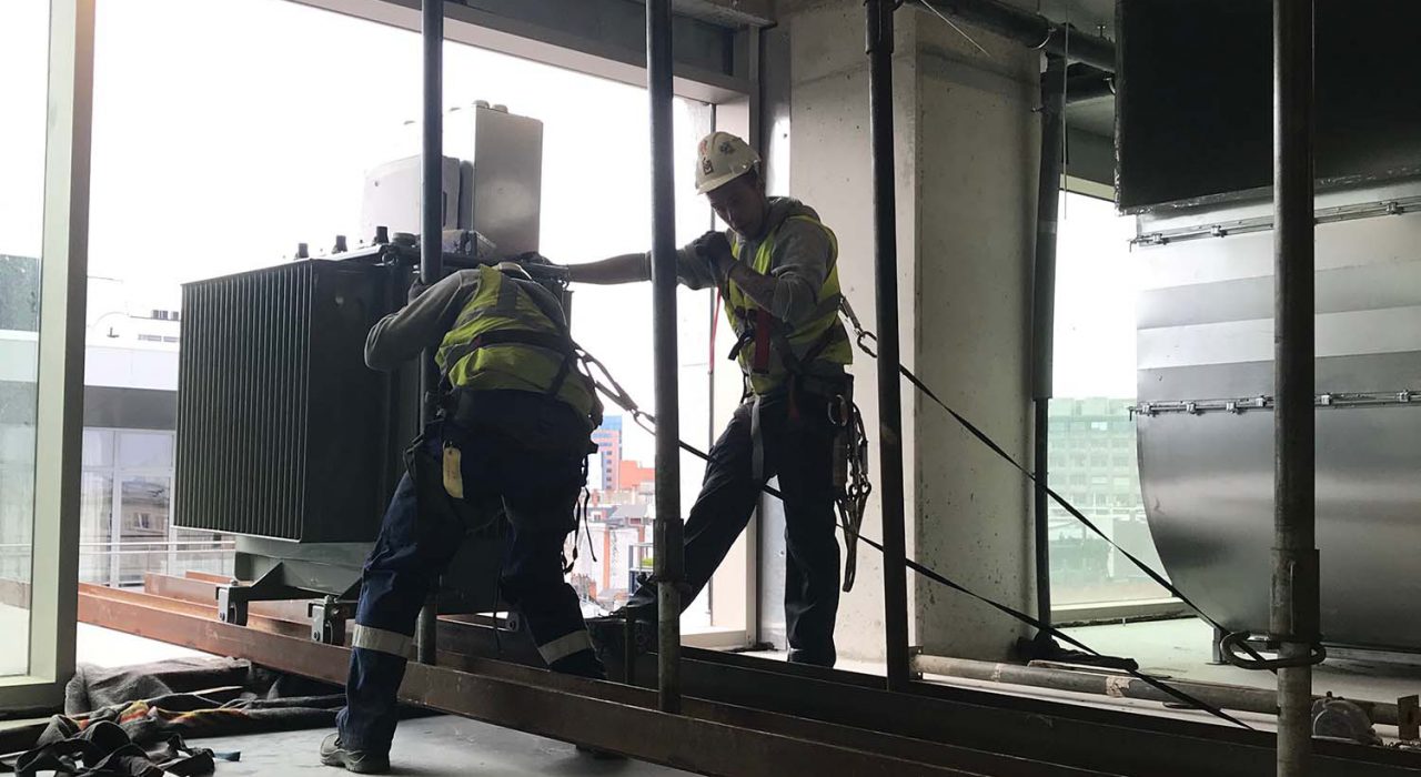 antwerp tower middenspanning installatie transfo